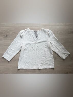 H&M White Blouse